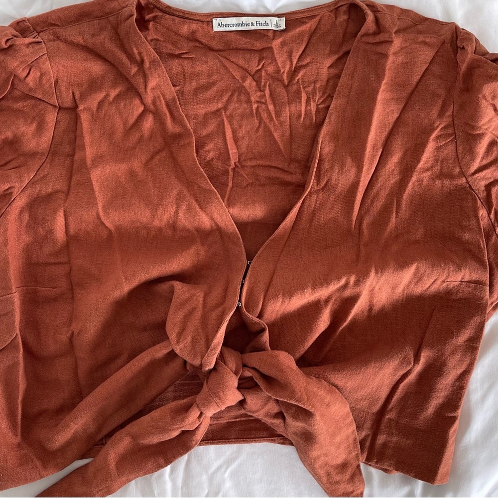 SIENA COLOR TIE BLOUSE